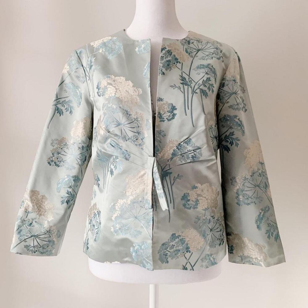 Vintage Anthropologie Odille Silk Jacket Size 4/6